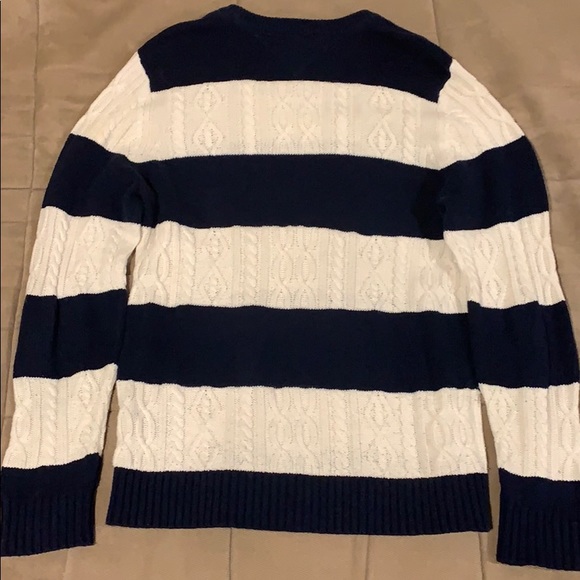 Tommy Hilfiger Cable Knit Striped Sweater - Picture 4 of 4